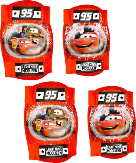 Ensemble enfant de protections genoux et coudes Cars (4 pcs)