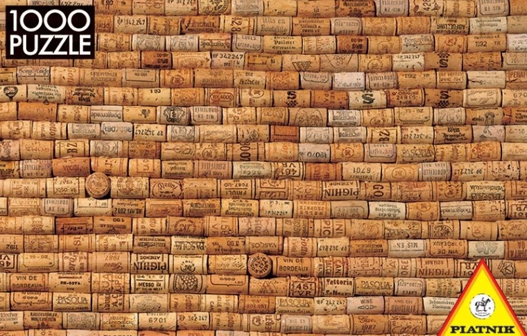 Piatnik puzzle Bouchons en liège 1000 pièces