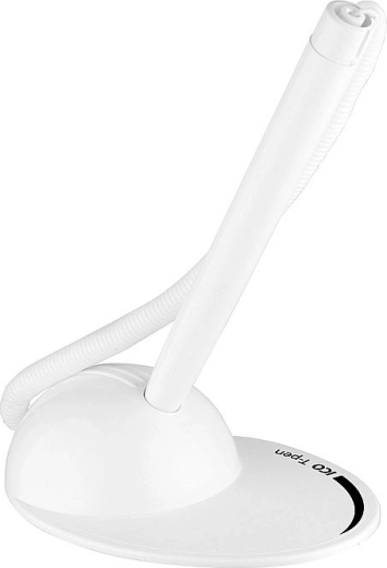 Stylo-bille sur socle ICO T-pen blanc