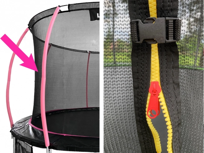 Filet intérieur pour trampoline Sport Max 12 ft Rose