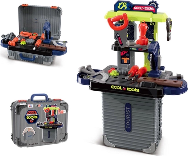 Set d’outils pour enfants dans une mallette