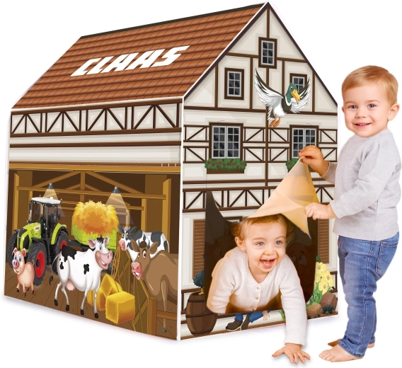 Tente de jeu pour enfants Claas Ferme