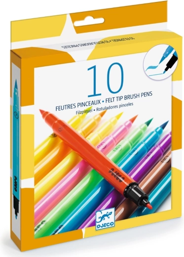 Feutres néon Djeco - 10 pièces