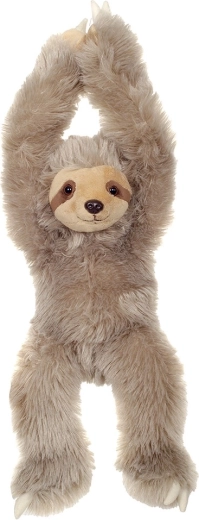 Paresseux en peluche assis 26 cm