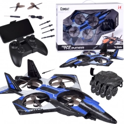 Drone de combat tireur Combat Flight avec gant de commande et radiocommande