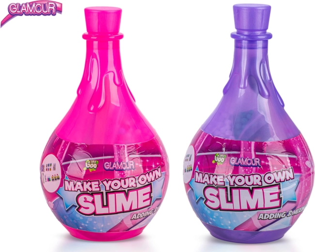 Coffret Glamour pour fabriquer du slime – rose et bleu