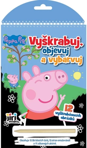Gratte, découvre, colorie – Peppa Pig