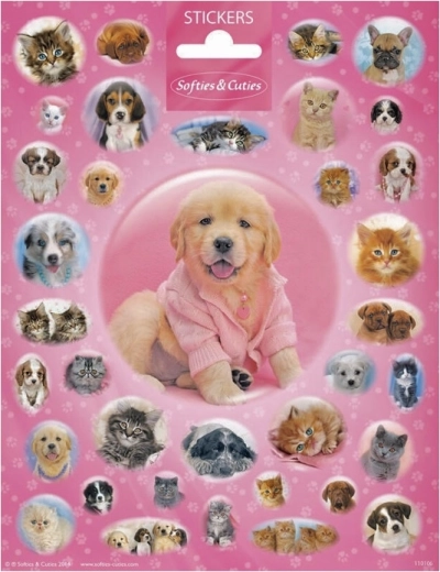 Autocollants Softies & Cuties bébés animaux