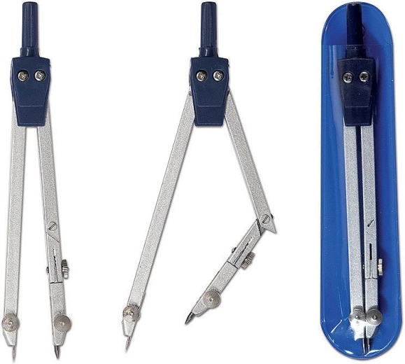 Compas métallique avec étui 13 cm CONCORDE