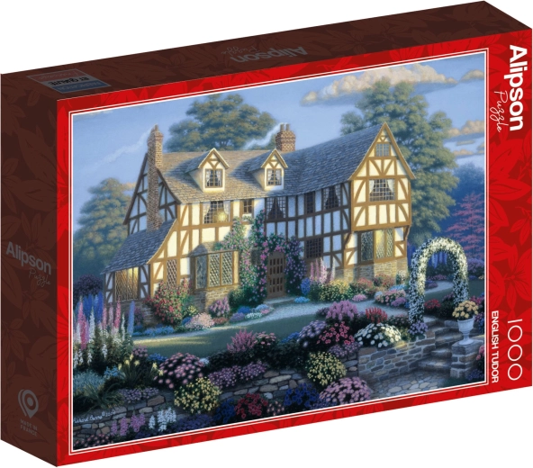 Puzzle Alipson Maison Tudor anglaise 1000 pièces