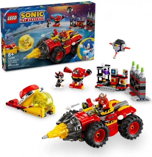 Lego Sonic : Super Sonic vs. Egg Drillster set de construction