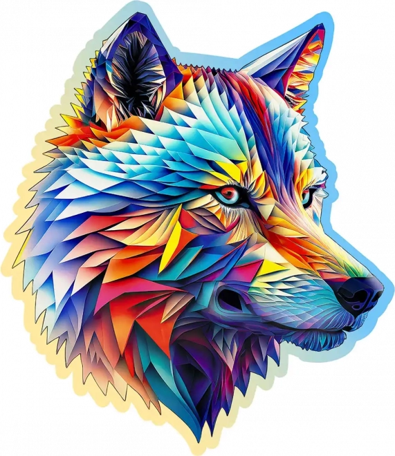 Puzzle en bois Loup noble 250 pièces WOODEN CITY