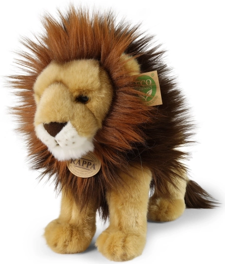 Lion en peluche 28 cm éco-responsable RAPPA