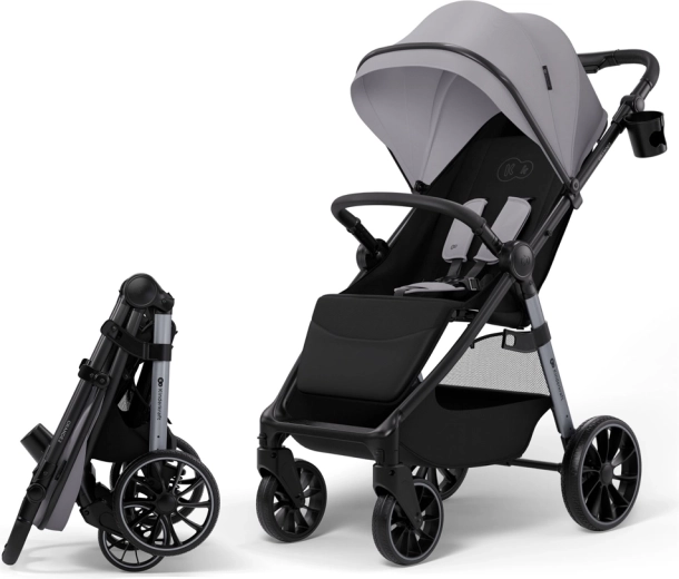 Poussette canne Kinderkraft Grande 2 moonlight grey