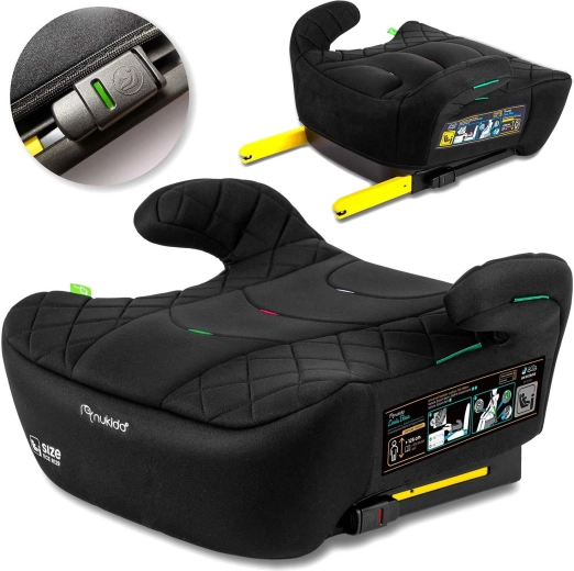 Rehausseur auto Nukido Louis avec Isofix i-Size 125–150 cm (22–36 kg)