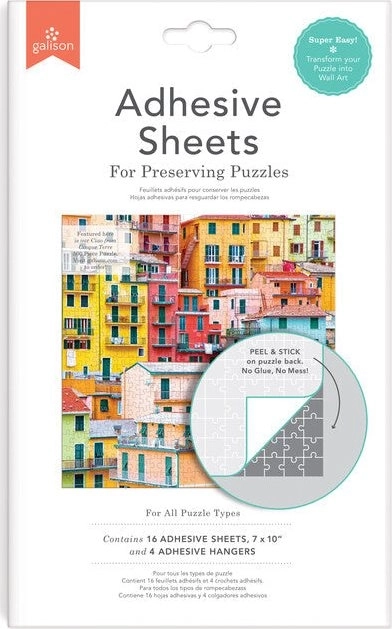 Film autocollant pour puzzles jusqu’à 2000 pièces