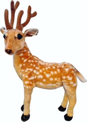 Cerf en peluche 55 cm