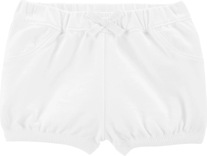 Short Carter’s ivoire pour fille 6 mois