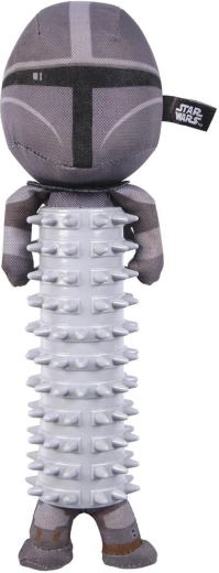 Jouet à mordiller pour chien avec son Star Wars The Mandalorian 30 cm