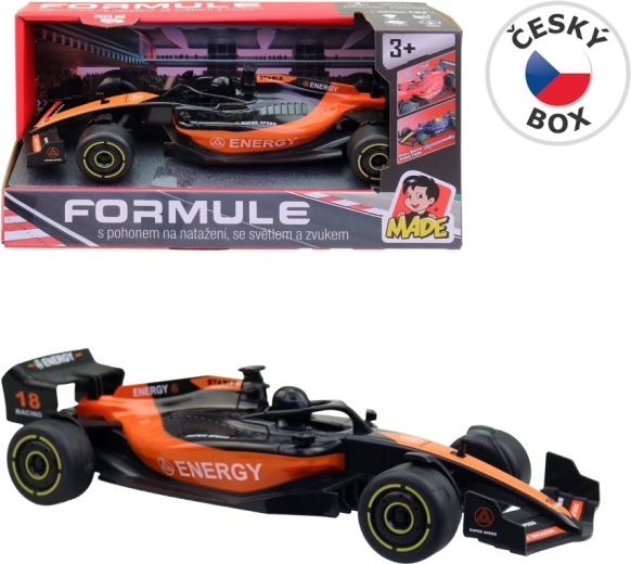 Formule City Collection à rétrofriction avec lumière et son 1:24, 23 cm