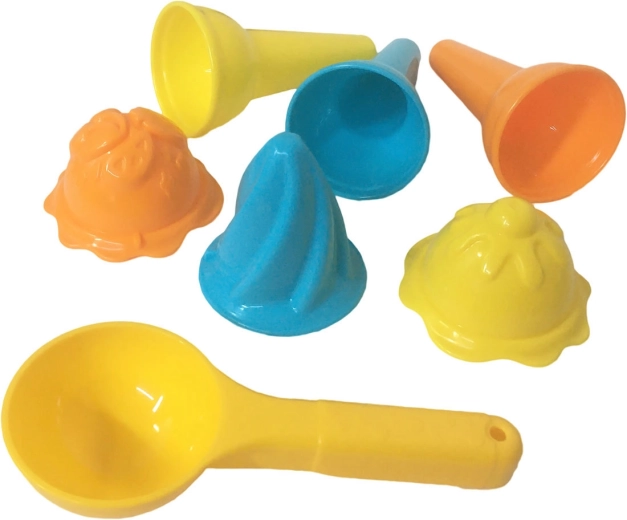 Moules à sable glace – set de cornets et cuillère