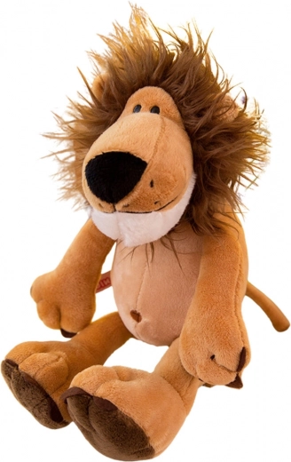 Peluche lion avec crinière abondante 22 cm