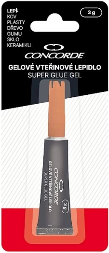 Colle instantanée gel Concorde 3 g sous blister