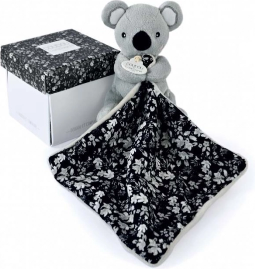 Coffret doudou – koala en peluche avec couverture toute douce