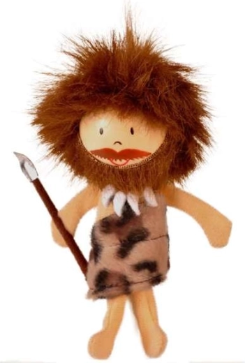 Fiesta Crafts marionnette à doigt homme des cavernes