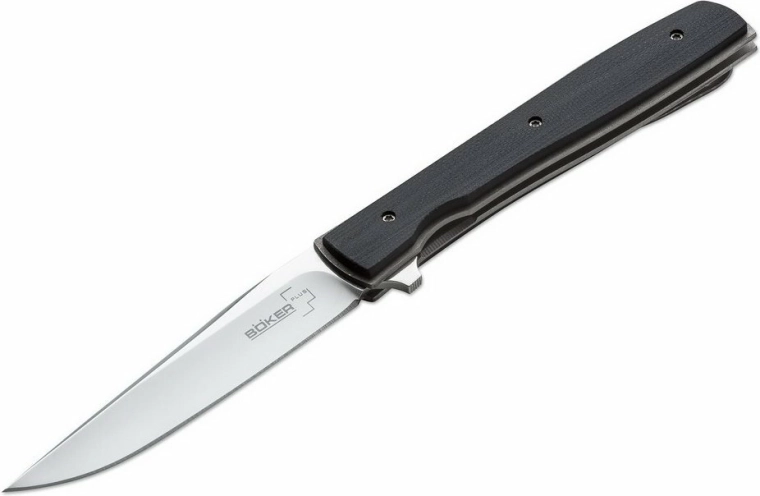 Böker Plus Urban Trapper couteau de poche 8,7 cm, G10 noir