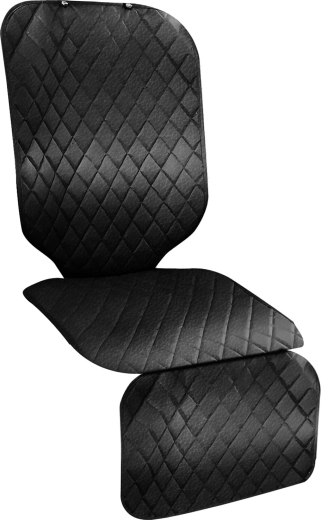 Tapis de protection en cuir pour siège auto enfant avec prise en charge ISOFIX