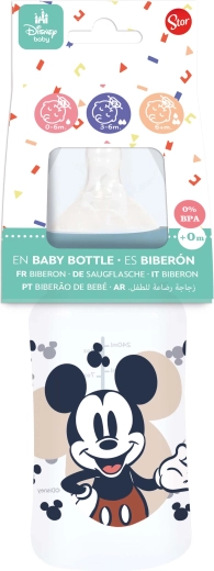 Biberon MICKEY 240 ml avec système anti-colique