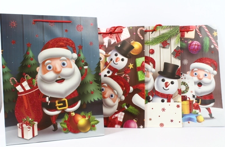Sac cadeau de Noël taille L