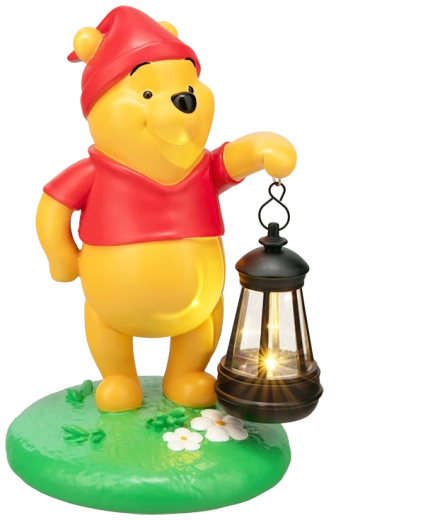 Lumière solaire Disney Winnie the Pooh avec lanterne - 1 pièce