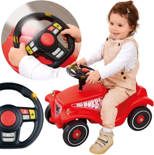 Volant interactif avec 8 sons pour BIG Bobby Car