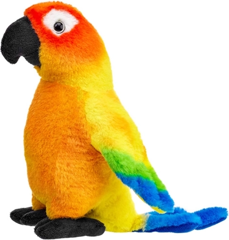 Conure soleil en peluche 20 cm
