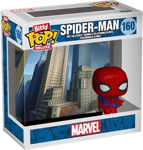 Funko Bitty pop! deluxe Spider-Man (cityscape) 160 - 1 pièce