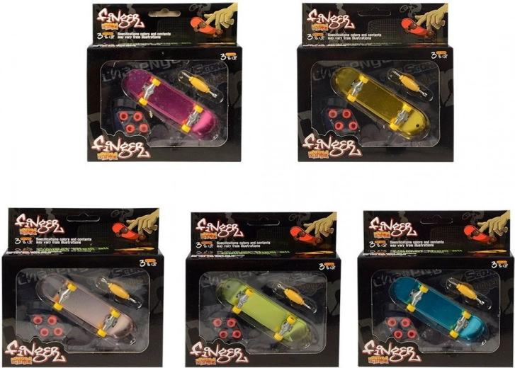 Skateboard à doigt en métal 9 cm