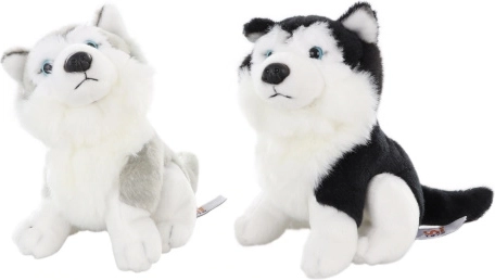 Husky en peluche 15 cm