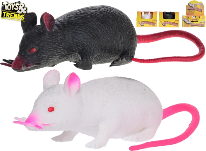 Souris antistress extensible 12 cm