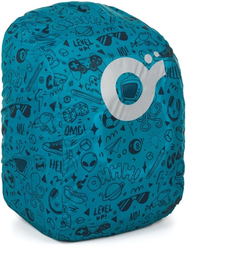 Housse de pluie bleue pour sac à dos Topgal