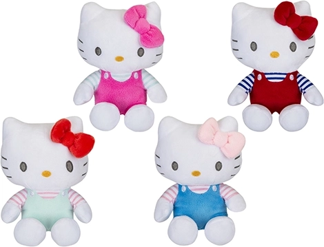 Hello Kitty mini figurine en peluche 15 cm - 1 pièce