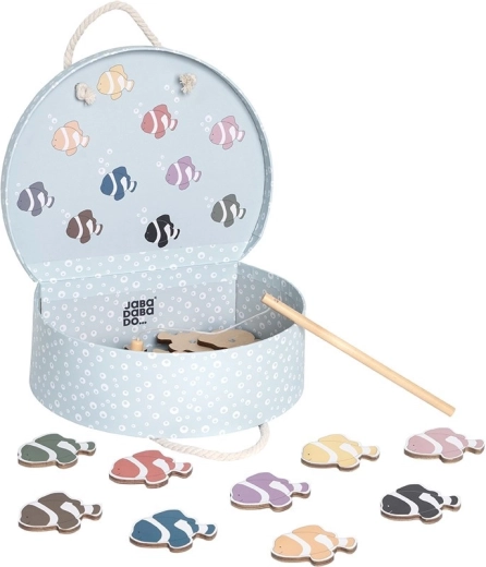 Jeu de pêche Jabadabado dans une valisette