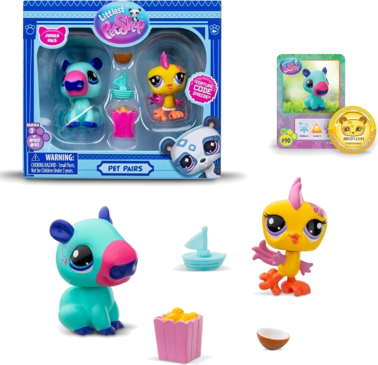 Hasbro Littlest Pet Shop Pet Jungle – set de figurines et accessoires
