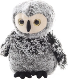 Hibou en peluche 24 cm