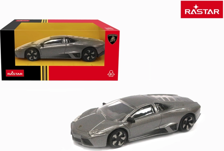 Modèle de voiture Rastar Lamborghini Reventon gris 1:43 - 1 pièce