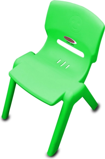 Chaise enfant en plastique Jamara Smiley verte