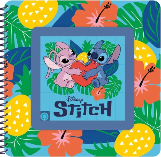 Bloc-notes Lilo et Stitch avec labyrinthe