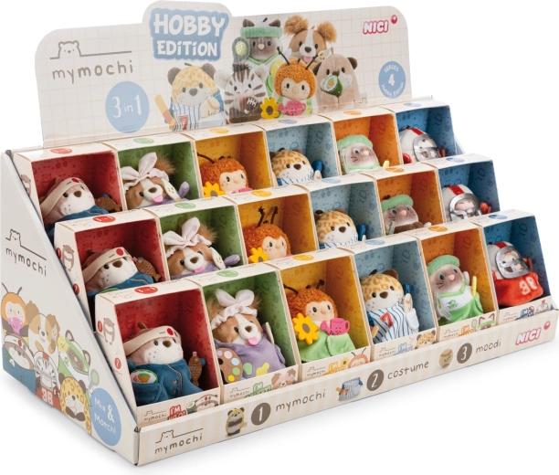 Présentoir de comptoir Nici MyMochi édition Hobby 8 cm (18 pcs)
