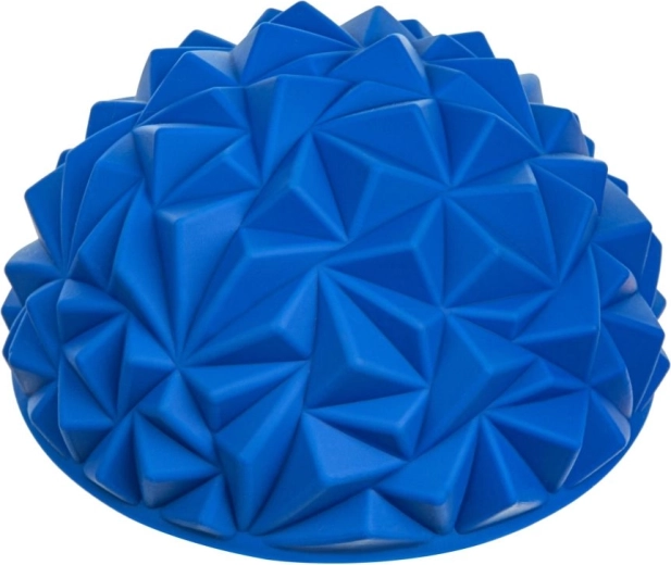 Demi-sphère sensorielle bleue pour massage – texture diamant